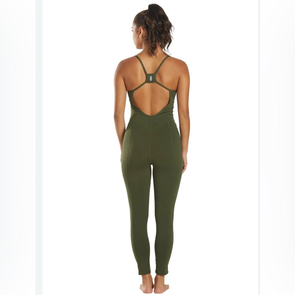 Free People Ashford Side to Side Performance Jumpsuit - Picture 3 of 14